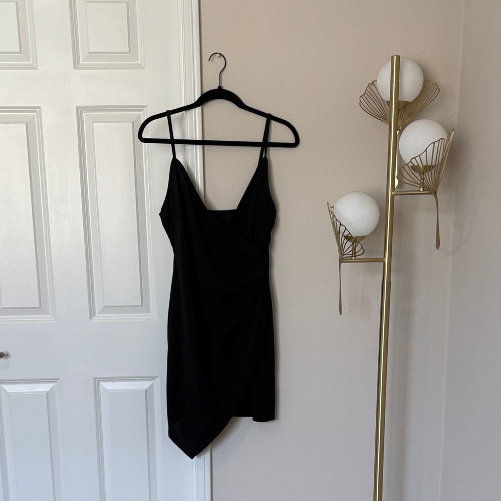 Elegant Black Cocktail Dress